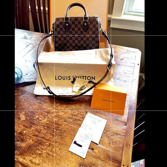 Louis Vuitton Speedy Bandoulière 25 Bag - Damier Ebene - Picture 2 of 15